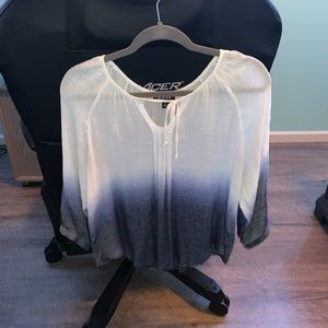 ombré blouse